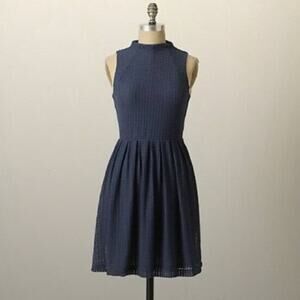 Anthropologie Deletta Crosgrove Fit & Flare Dress Size S